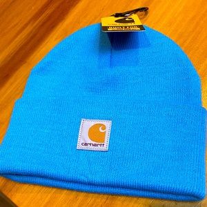 NWT Azure Blue Youth Carhartt Knit Hat